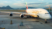 A6-EUO - Emirates Airlines Airbus A380 aircraft
