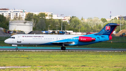 OM-BYB - Slovakia - Government Fokker 100