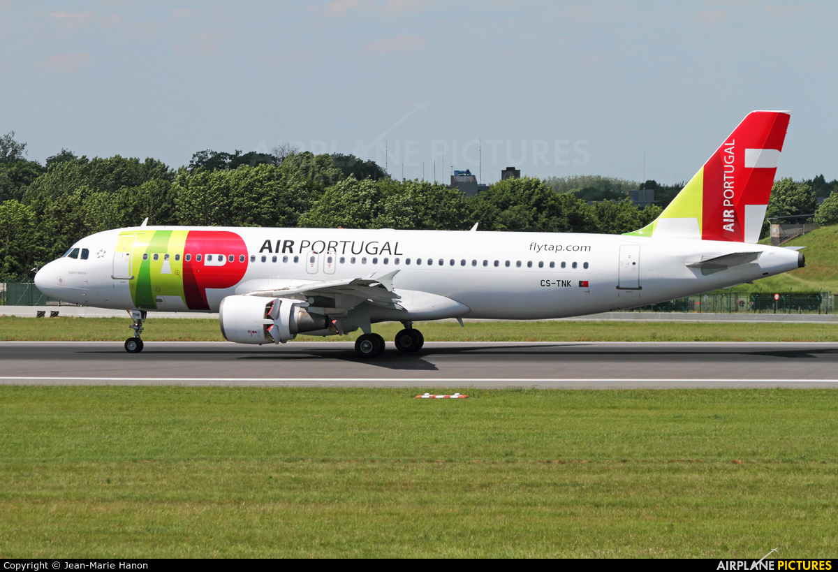 TAP Portugal CS-TNK aircraft at Brussels - Zaventem