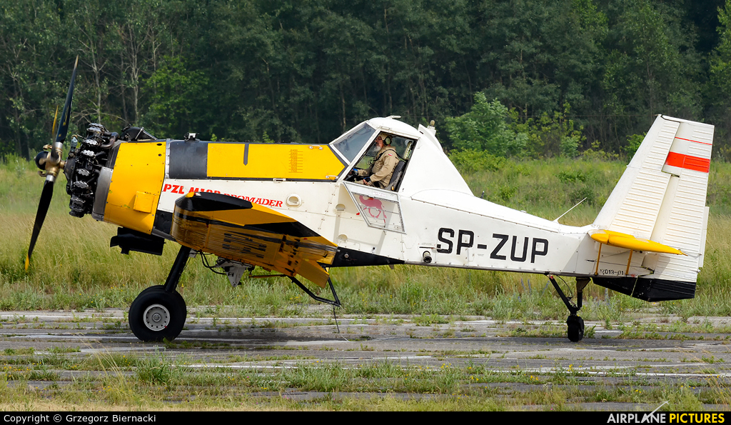 ZUA Mielec SP-ZUP aircraft at Katowice Muchowiec