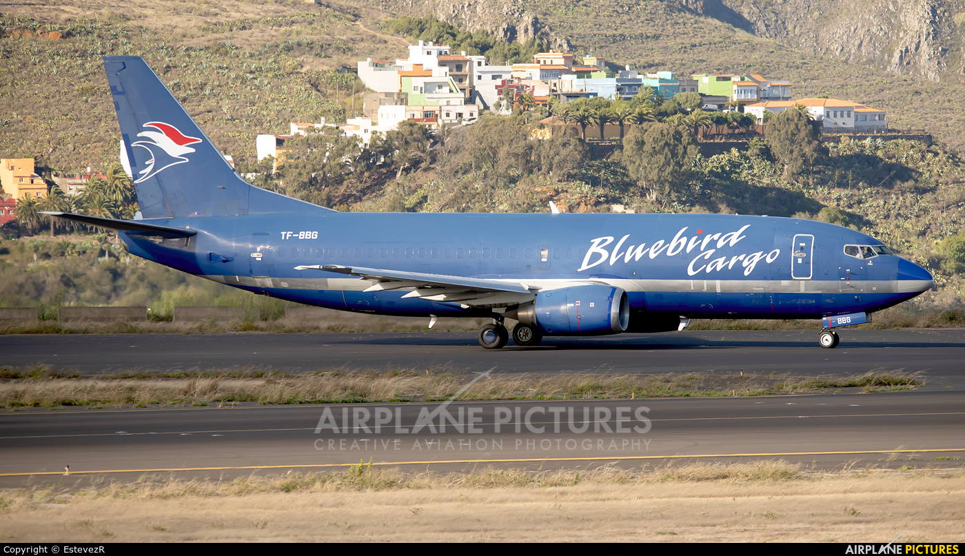 Bluebird Cargo TF-BBG aircraft at Tenerife Norte - Los Rodeos