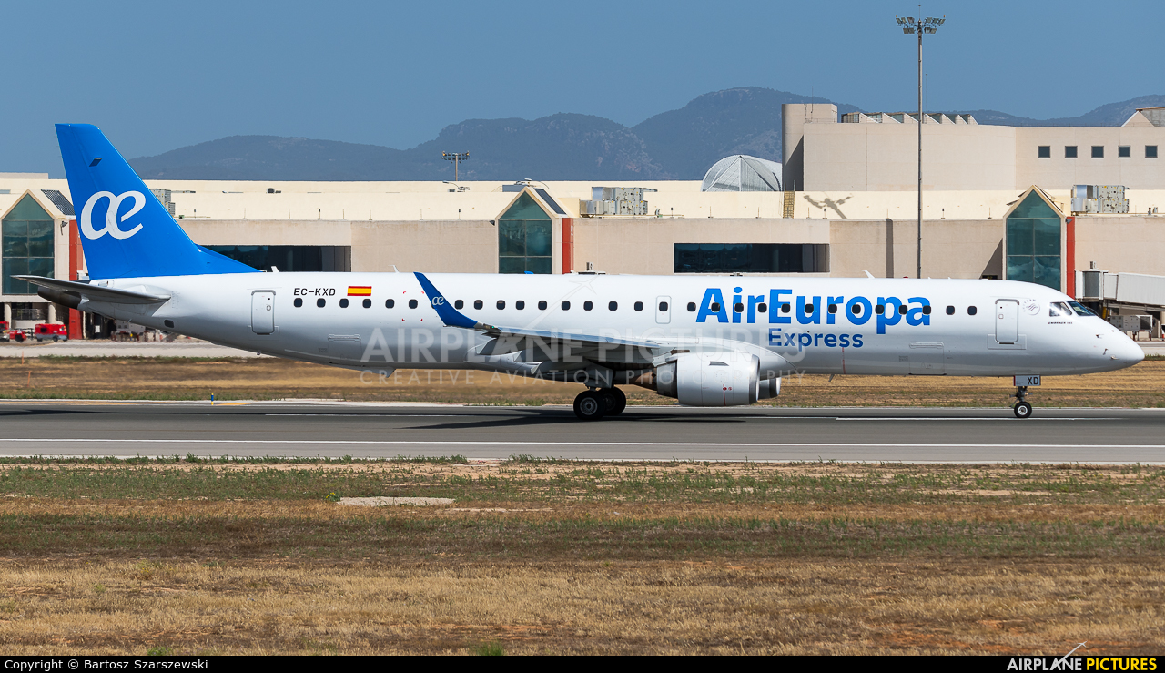 Air Europa Express EC-KXD aircraft at Palma de Mallorca