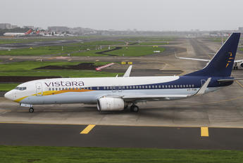 VT-TGB - Vistara Boeing 737-8AL(WL)