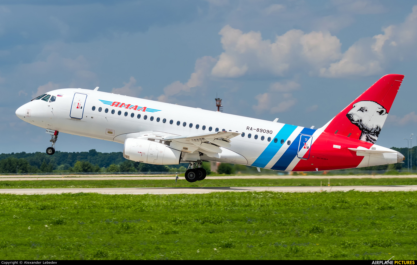 Yamal Airlines RA-89090 aircraft at Krasnodar