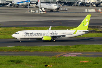 JA806X - Solaseed Air - Skynet Asia Airways Boeing 737-800