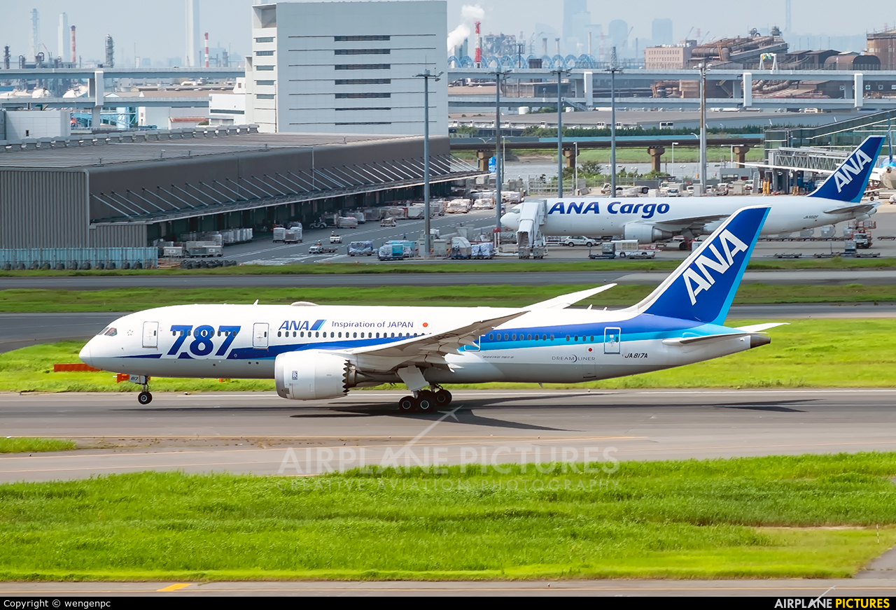 ANA - All Nippon Airways JA817A aircraft at Tokyo - Haneda Intl