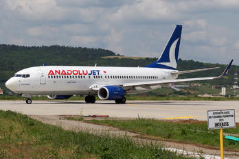 TC-JFT - AnadoluJet Boeing 737-800