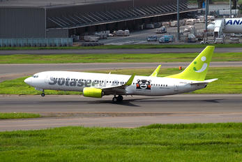 JA812X - Solaseed Air - Skynet Asia Airways Boeing 737-800