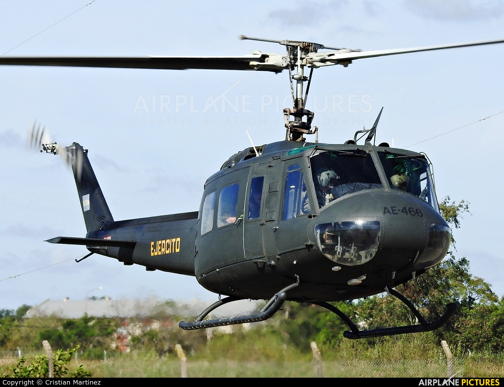 Argentina - Army AE-466 aircraft at Resistencia International
