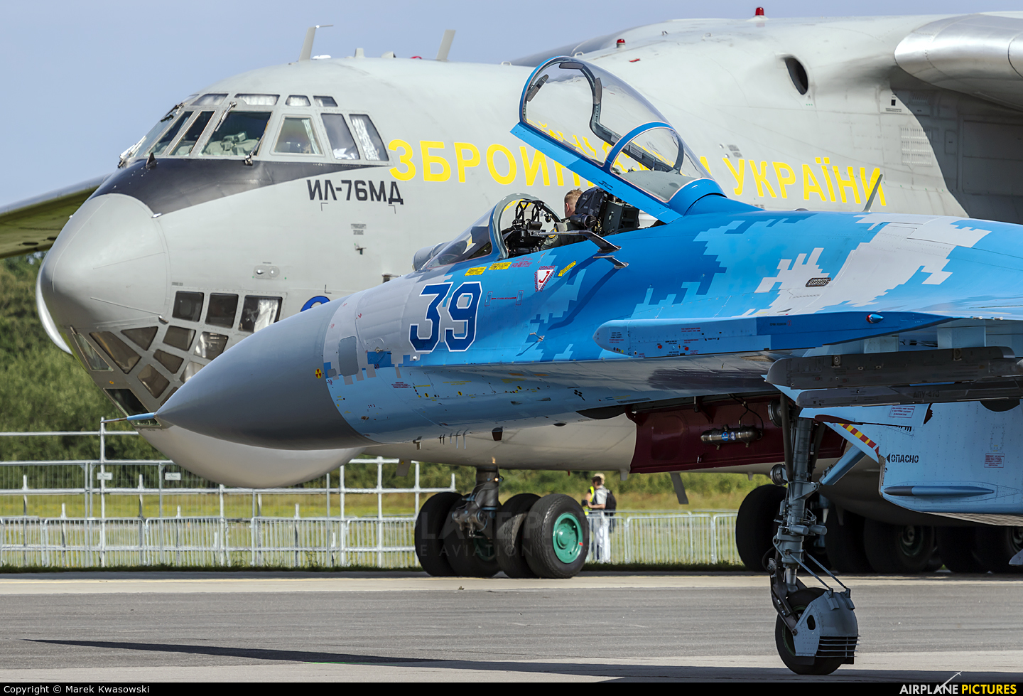 Ukraine - Air Force 39 aircraft at Gdynia- Babie Doły (Oksywie)