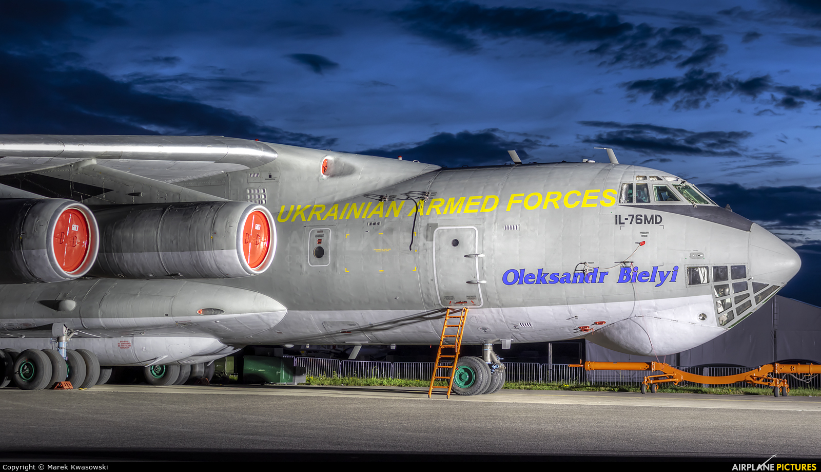Ukraine - Air Force 76683 aircraft at Gdynia- Babie Doły (Oksywie)