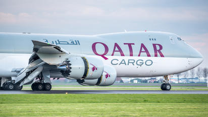 A7-BGB - Qatar Airways Cargo Boeing 747-8F