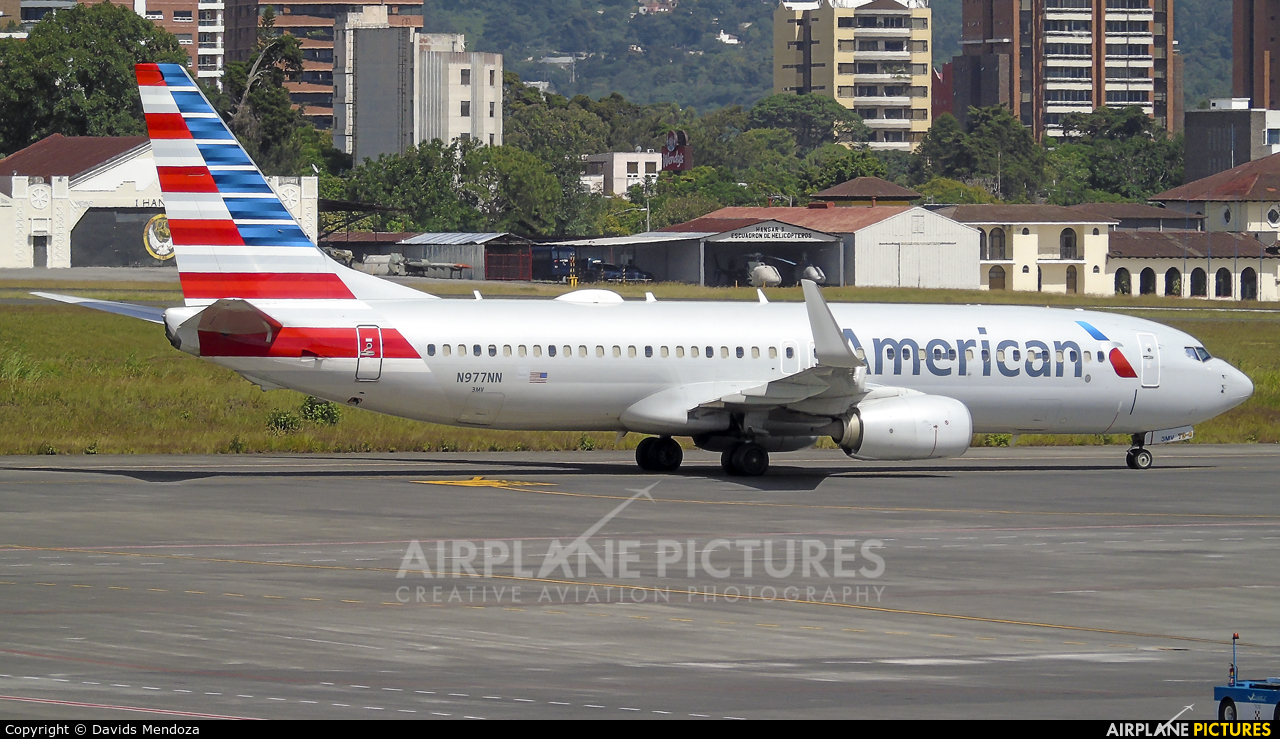American Airlines N977NN aircraft at Guatemala - La Aurora