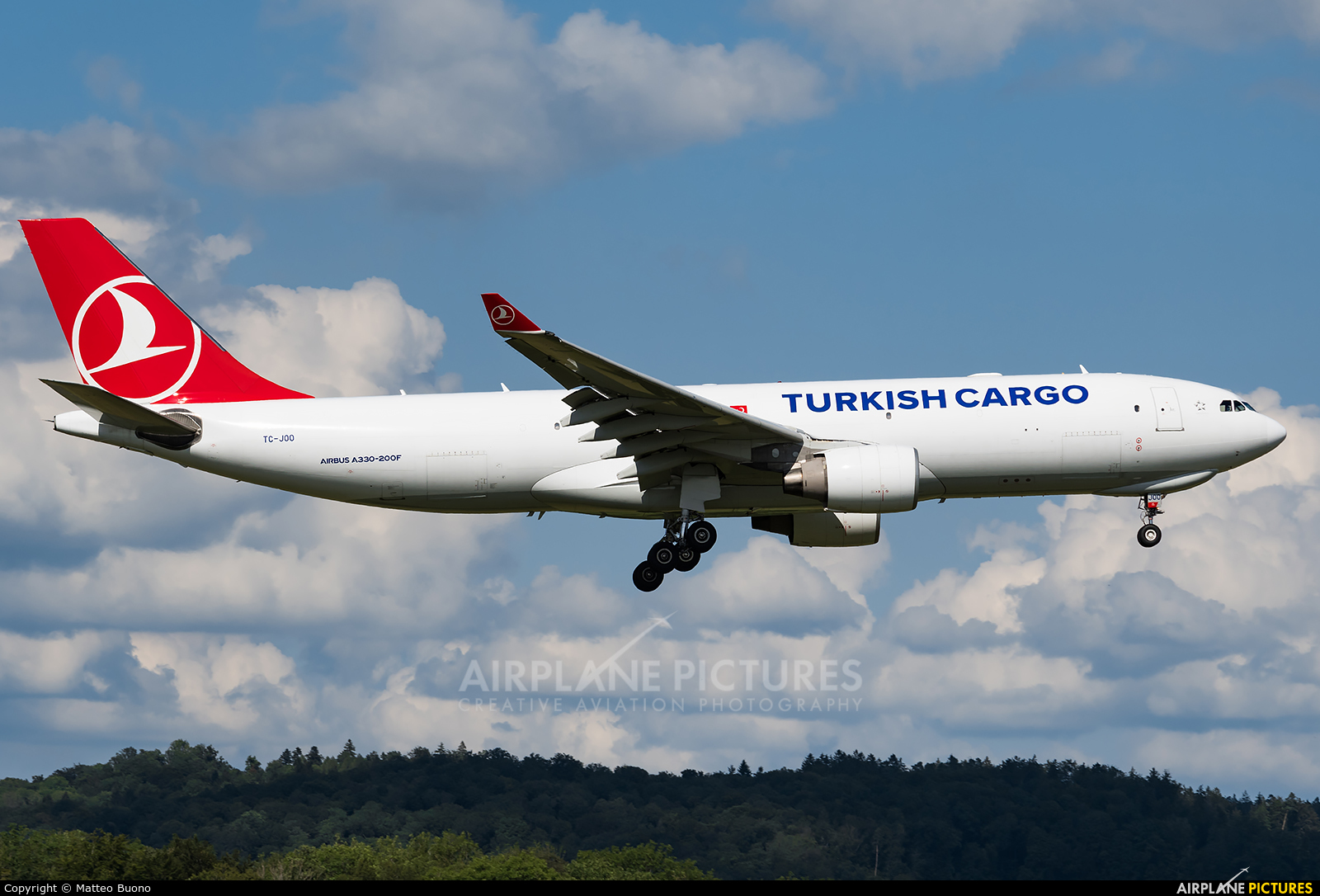 Turkish Cargo TC-JOO aircraft at Zurich