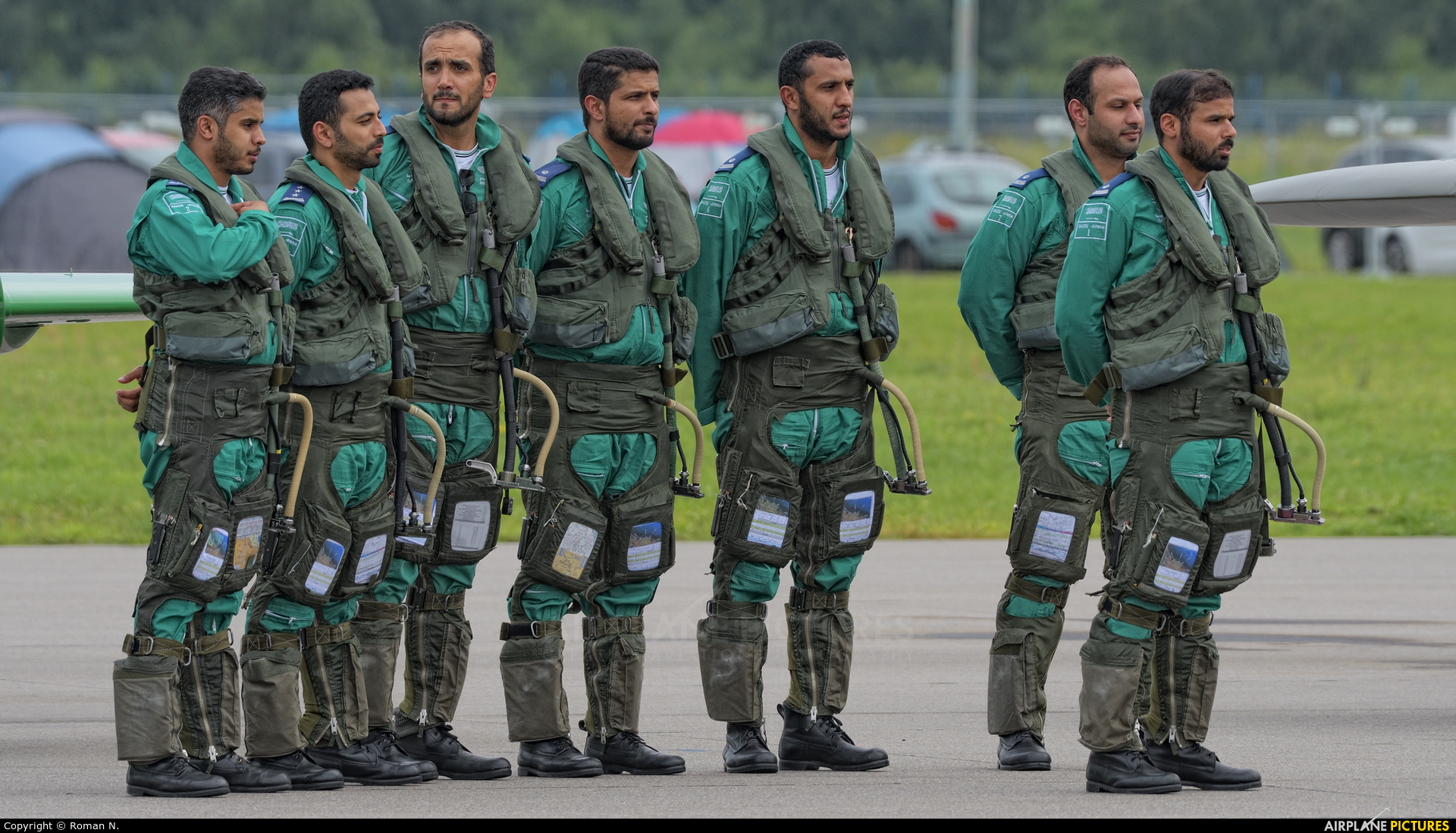 Saudi Arabia - Air Force: Saudi Hawks - aircraft at Gdynia- Babie Doły (Oksywie)
