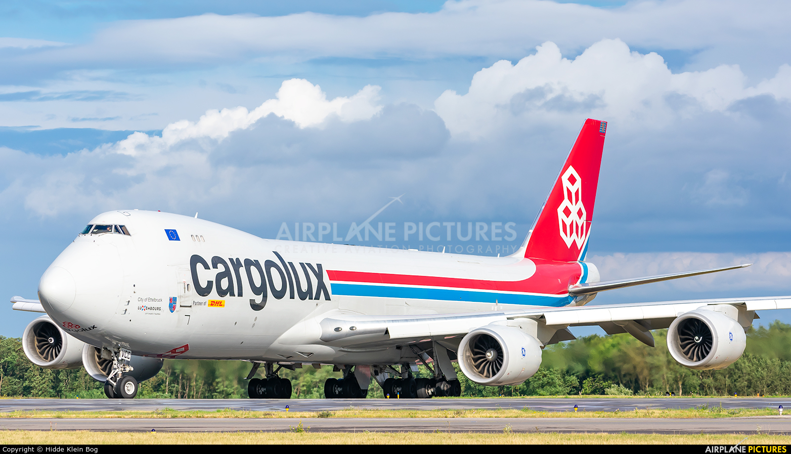 Cargolux LX-VCC aircraft at Luxembourg - Findel