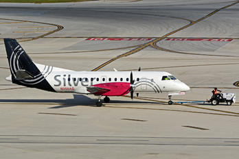 N350AG - Silver Airways SAAB 340