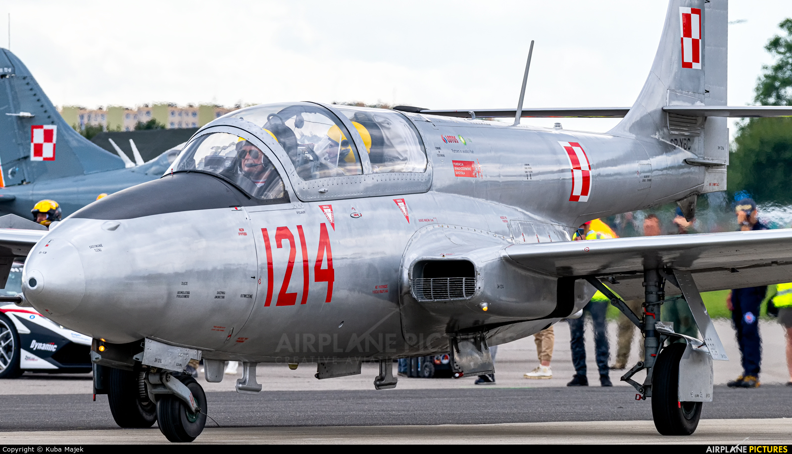 Fundacja Biało-Czerwone Skrzydła SP-YBC aircraft at Gdynia- Babie Doły (Oksywie)