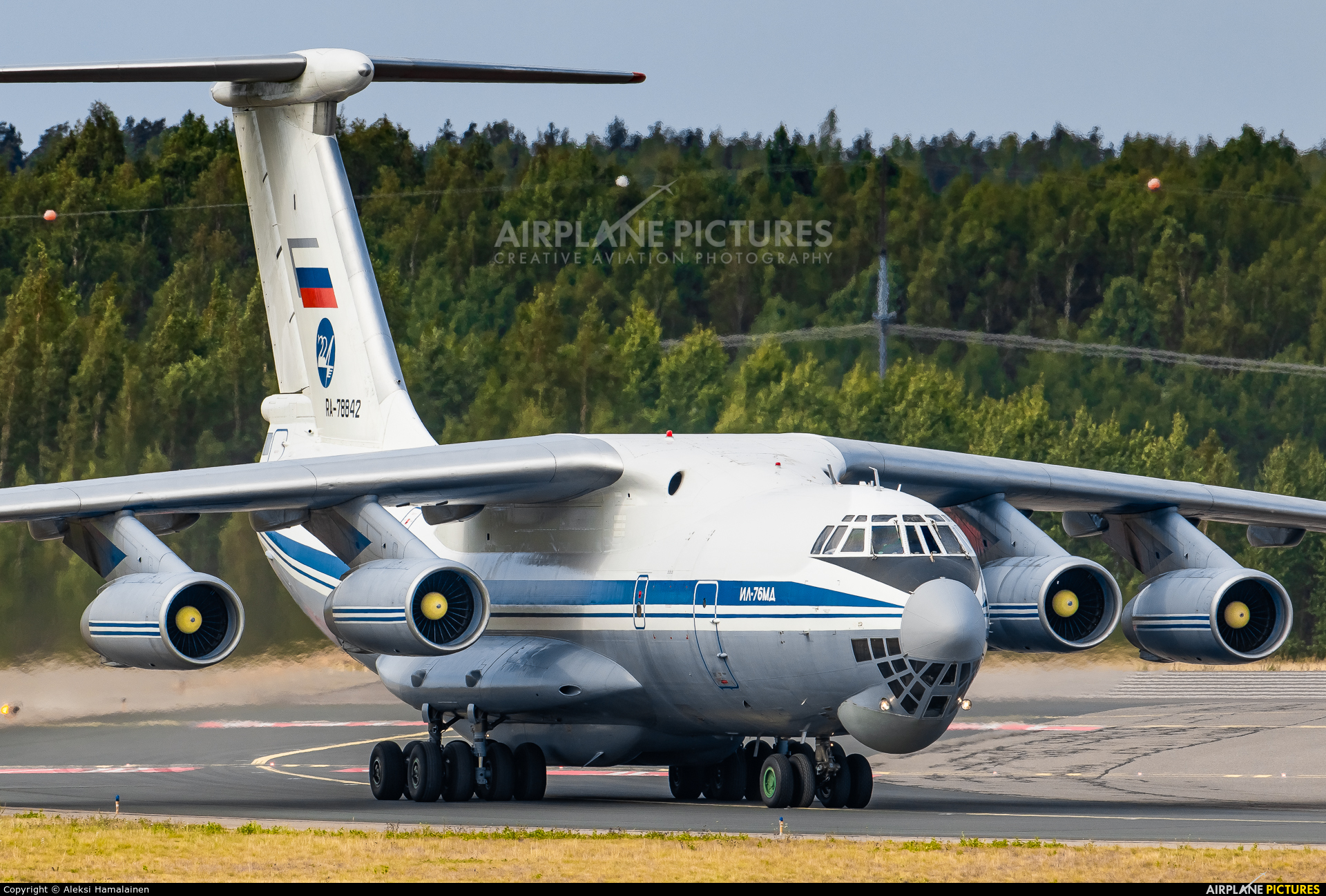Russia - Air Force RA-78842 aircraft at Helsinki - Vantaa