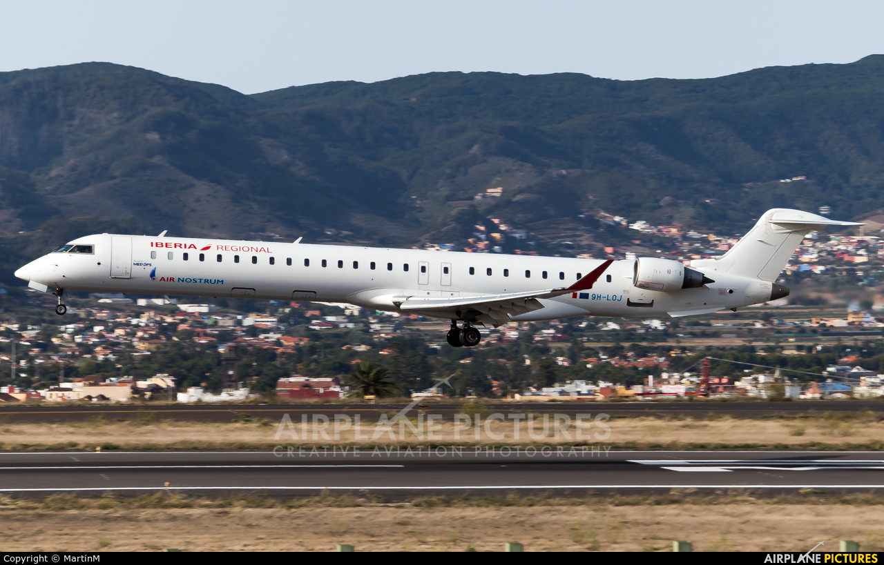 Air Nostrum - Iberia Regional 9H-LOJ aircraft at Tenerife Norte - Los Rodeos