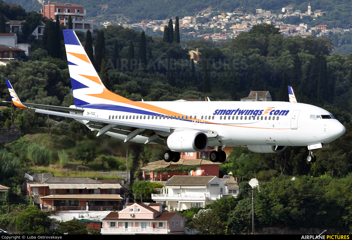 Travel Service OK-TVG aircraft at Corfu - Ioannis Kapodistrias