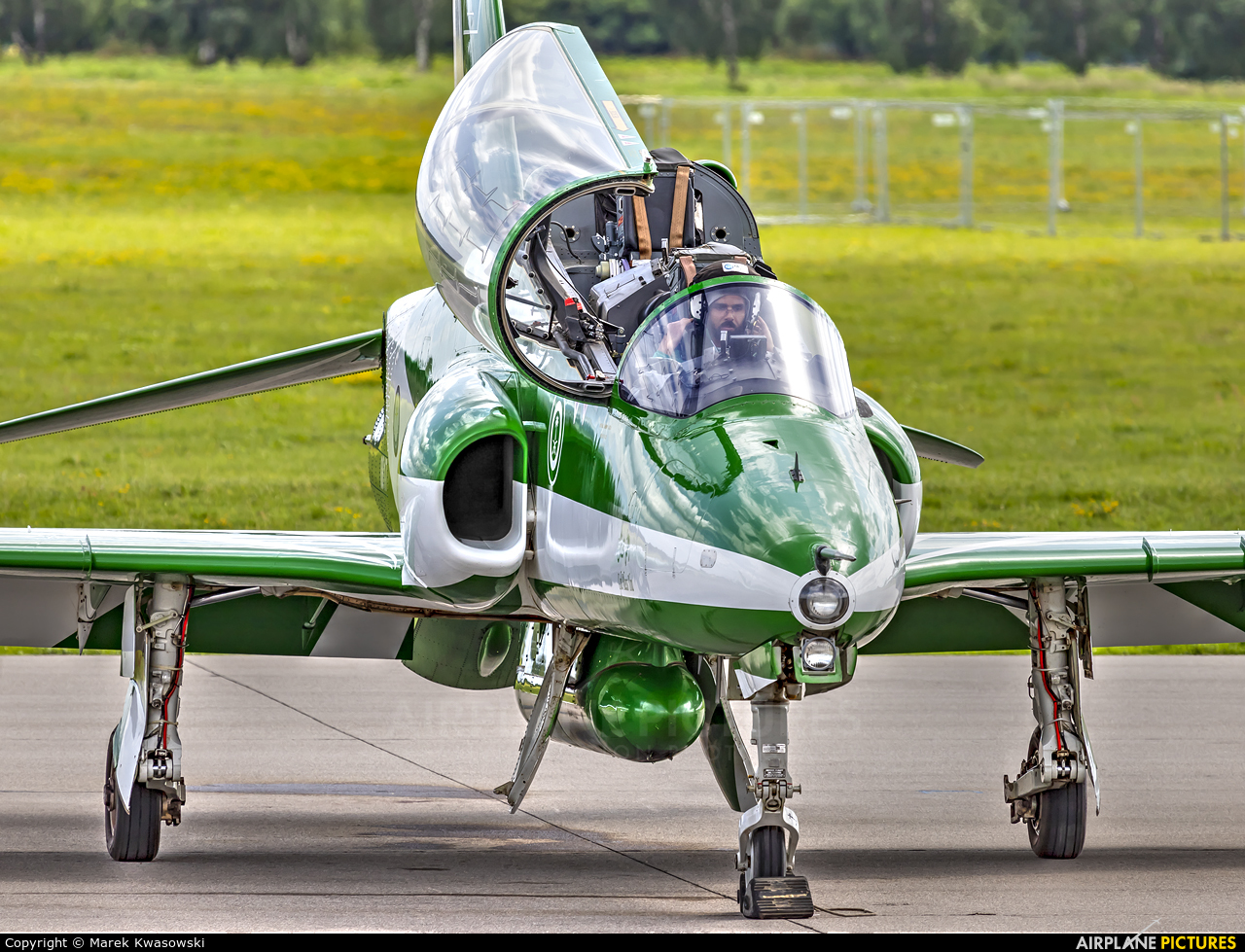 Saudi Arabia - Air Force: Saudi Hawks 8817 aircraft at Gdynia- Babie Doły (Oksywie)