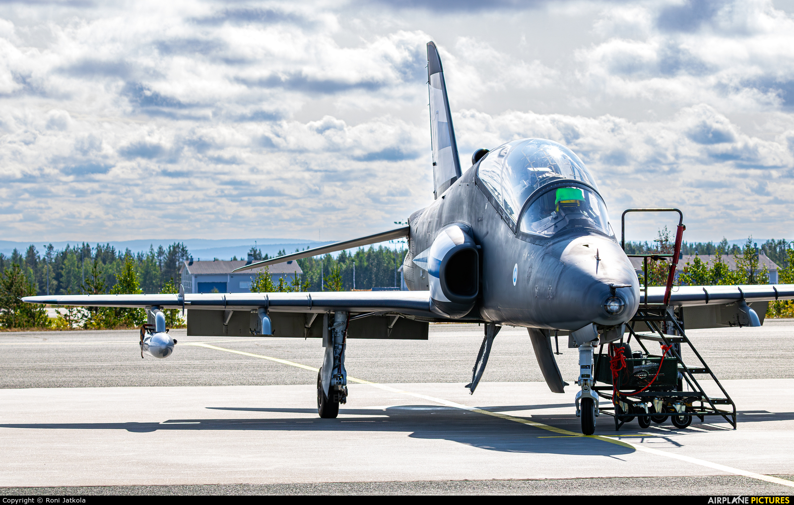 Finland - Air Force: Midnight Hawks HW-341 aircraft at Rovaniemi