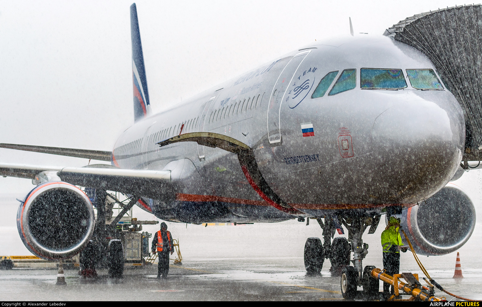 Aeroflot VP-BTH aircraft at Sochi Intl