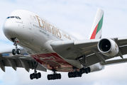 A6-EOI - Emirates Airlines Airbus A380 aircraft