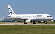 SX-DGC - Aegean Airlines Airbus A320 aircraft