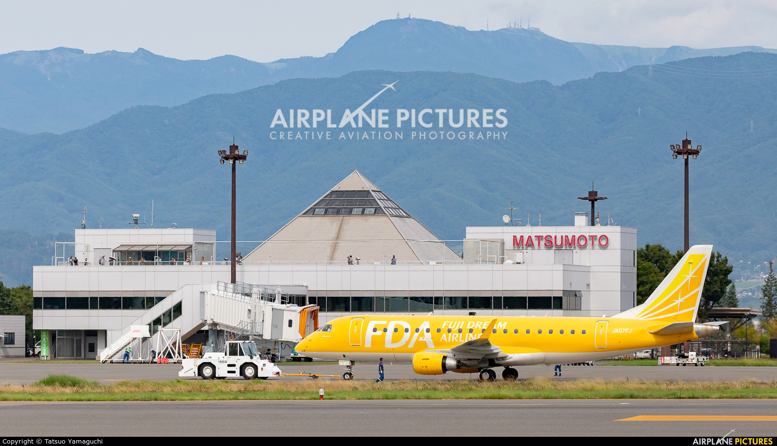 - Airport Overview JA07FJ aircraft at Shinshu - Matsumoto