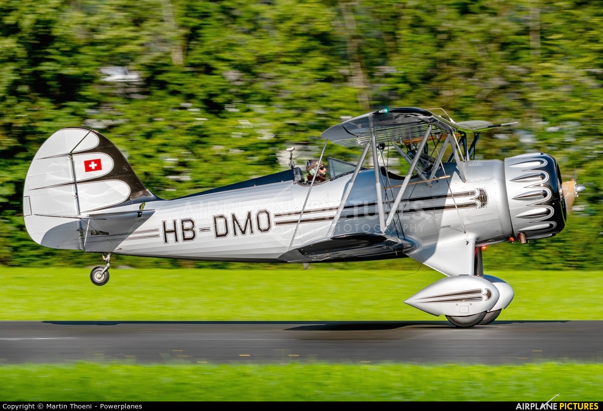 Private HB-DMO aircraft at Mollis