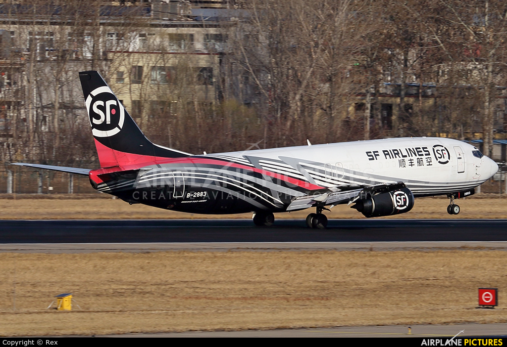 SF Airlines B-2883 aircraft at Beijing - Capital