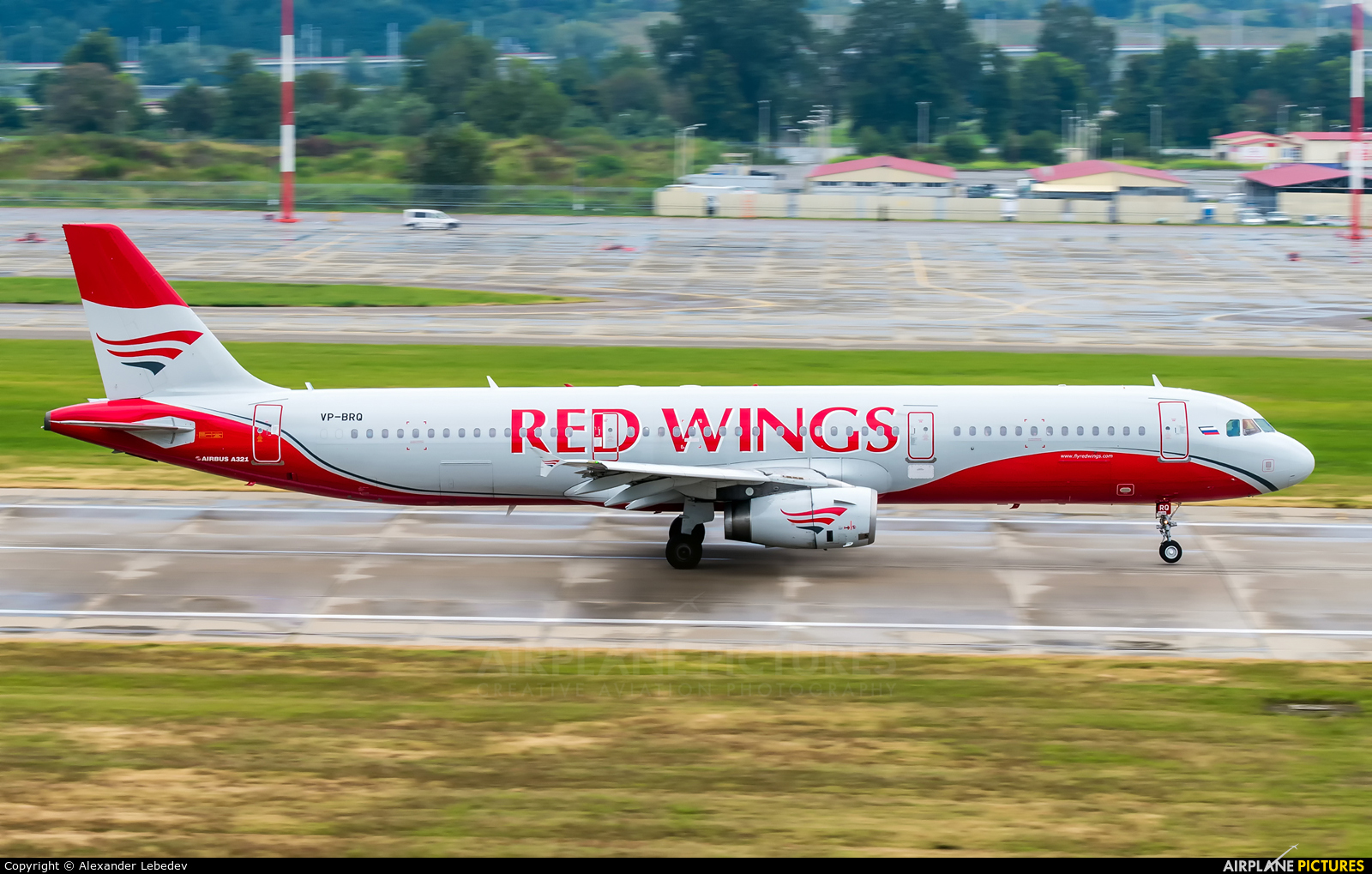 Red Wings VP-BRQ aircraft at Sochi Intl