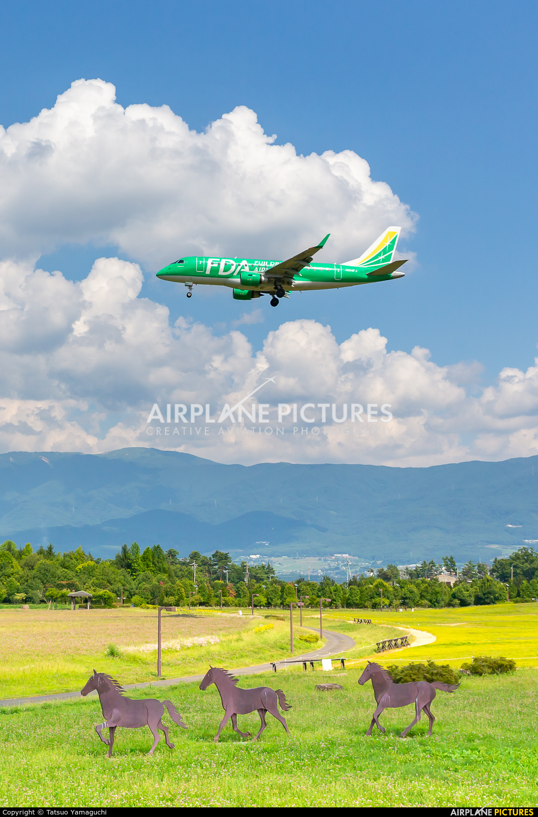 - Airport Overview JA04FJ aircraft at Shinshu - Matsumoto
