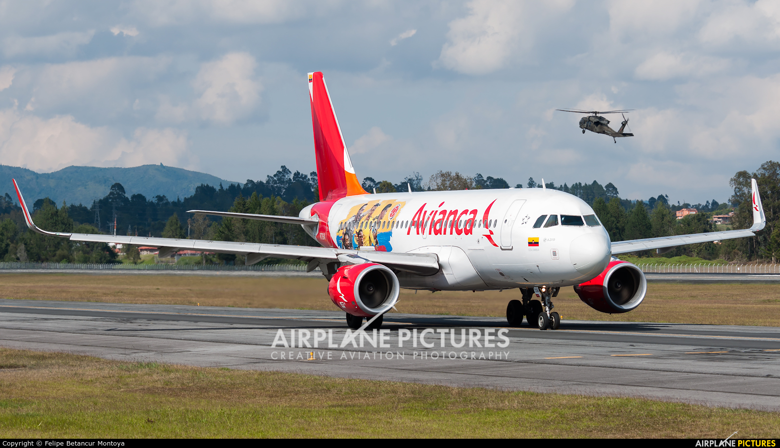 Avianca N726AV aircraft at Medellin - Jose Maria Cordova Intl