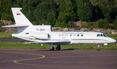 YU-BNA - Serbia - Government Dassault Falcon 50