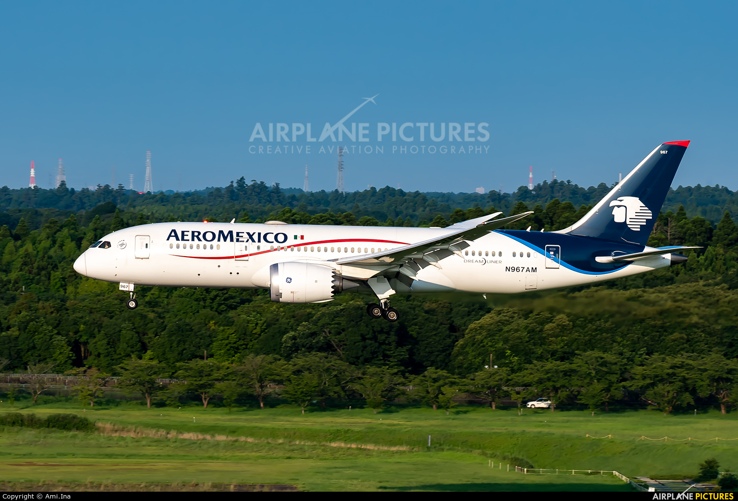 Aeromexico N967AM aircraft at Tokyo - Narita Intl