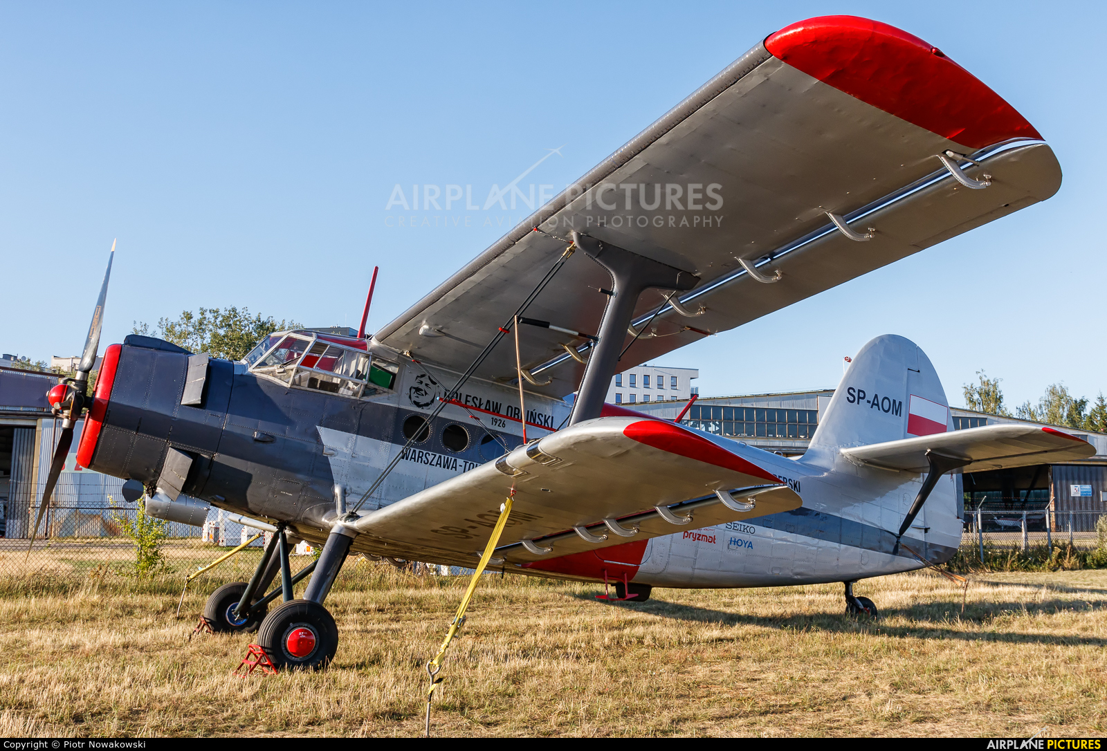 Aeroklub Dolnosląski SP-AOM aircraft at Warsaw - Babice