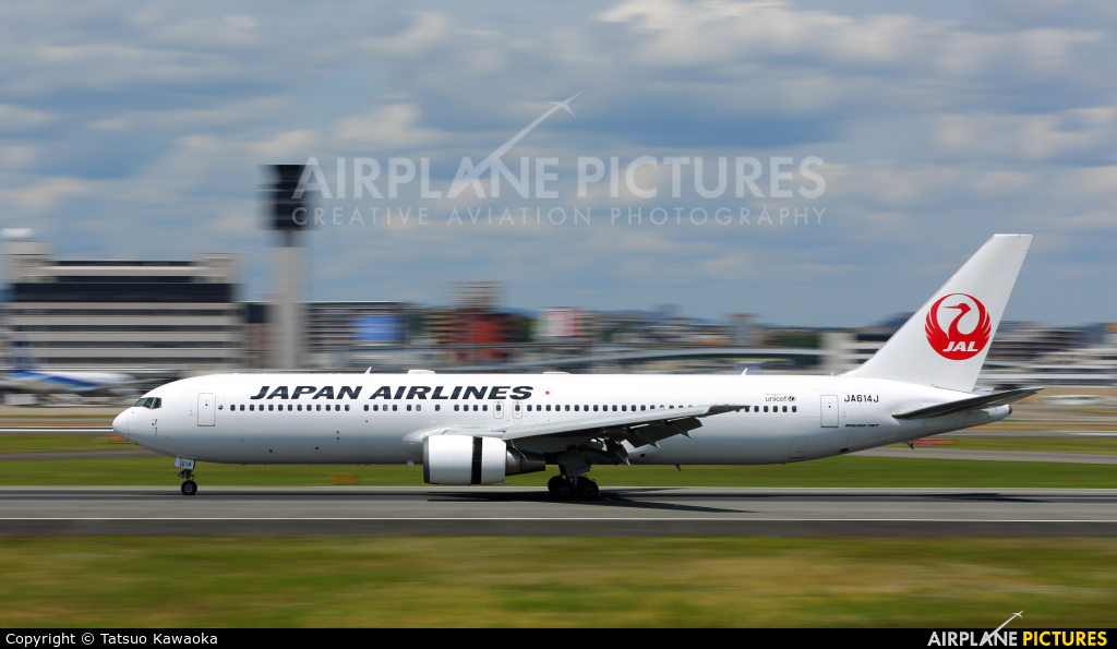 JAL - Japan Airlines JA614J aircraft at Osaka - Itami Intl