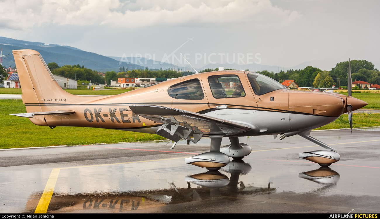 Private OK-KEA aircraft at Prievidza
