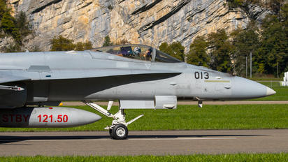 J-5013 - Switzerland - Air Force McDonnell Douglas F-18C Hornet