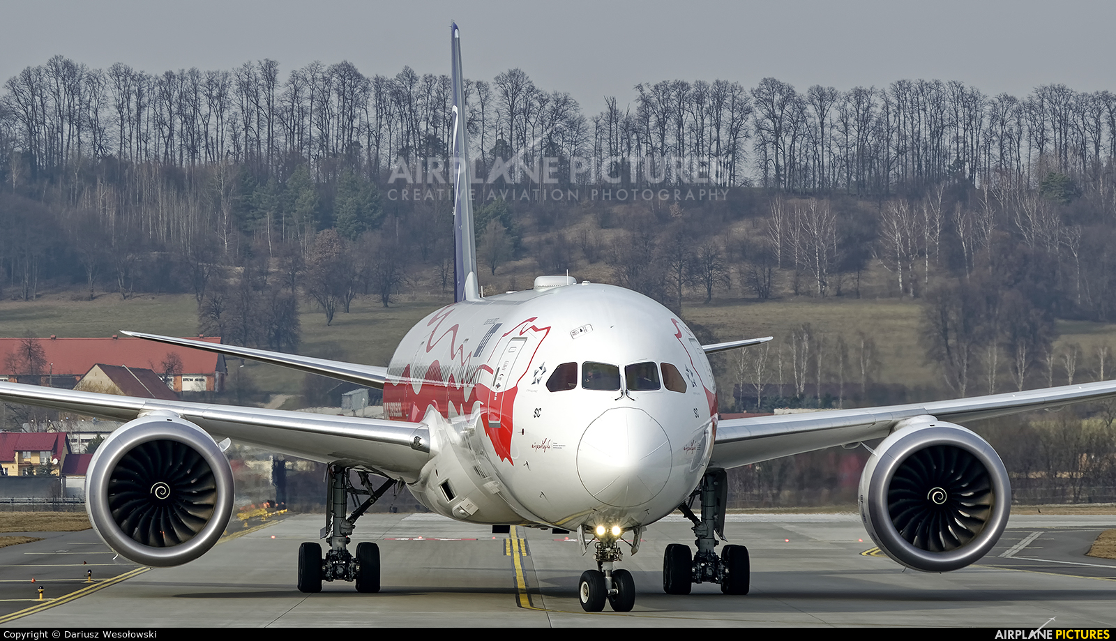 LOT - Polish Airlines SP-LSC aircraft at Kraków - John Paul II Intl