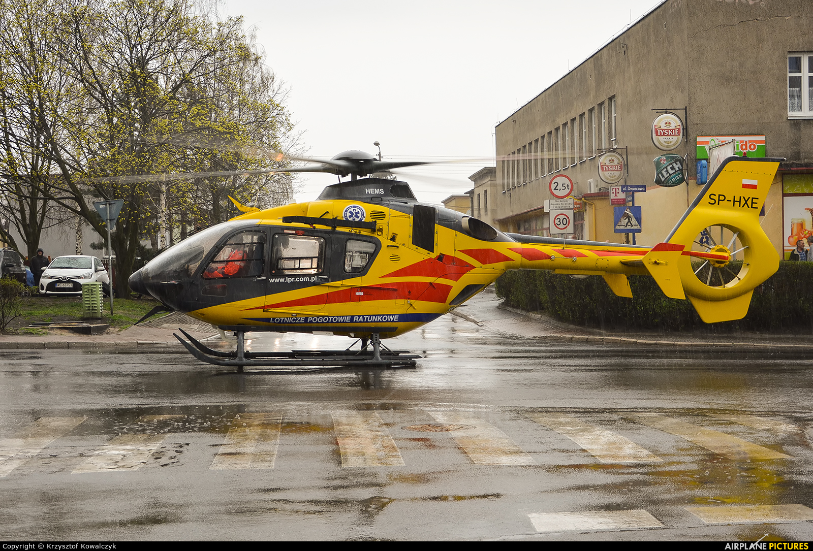 Polish Medical Air Rescue - Lotnicze Pogotowie Ratunkowe SP-HXE aircraft at Off Airport - Poland