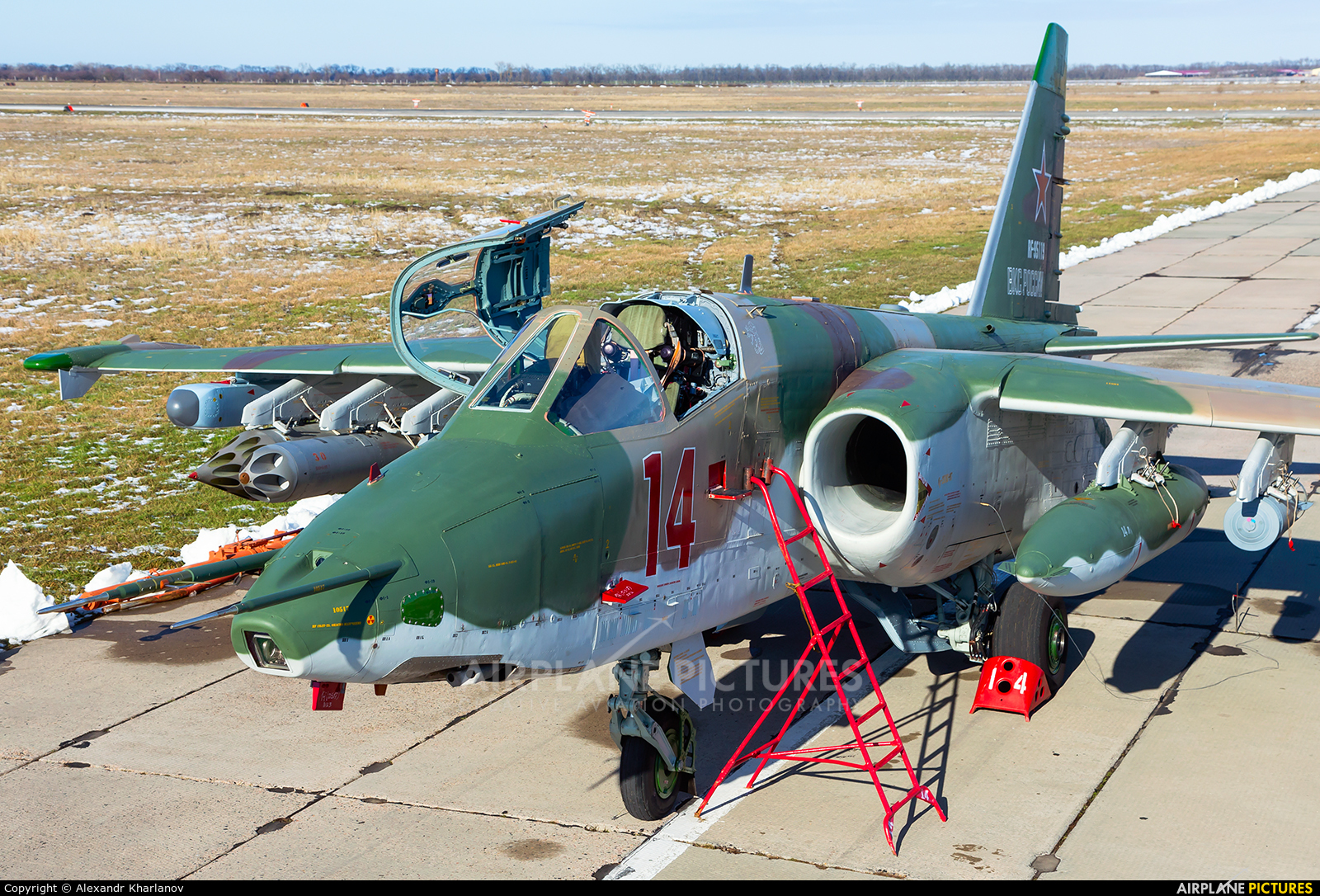 14 Russia Air Force Sukhoi Su 25sm3 At Undisclosed Location Photo Id 1233220 Airplane