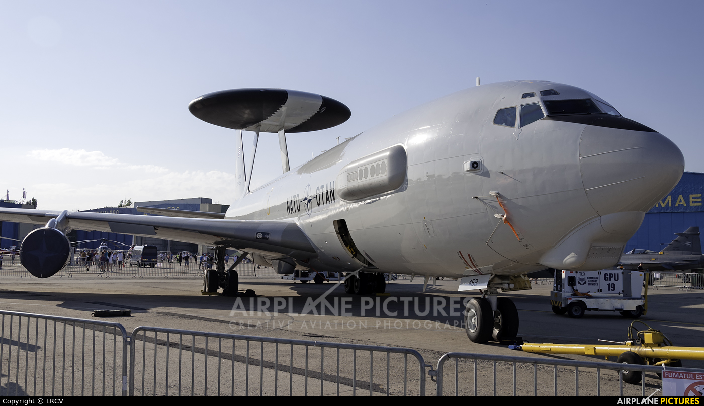 NATO LX-N90452 aircraft at Bucharest - Aurel Vlaicu Intl