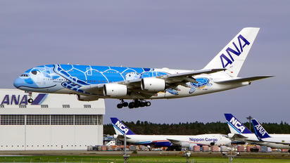 JA381A - ANA - All Nippon Airways Airbus A380