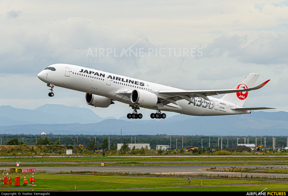 JAL - Japan Airlines JA02XJ aircraft at New Chitose