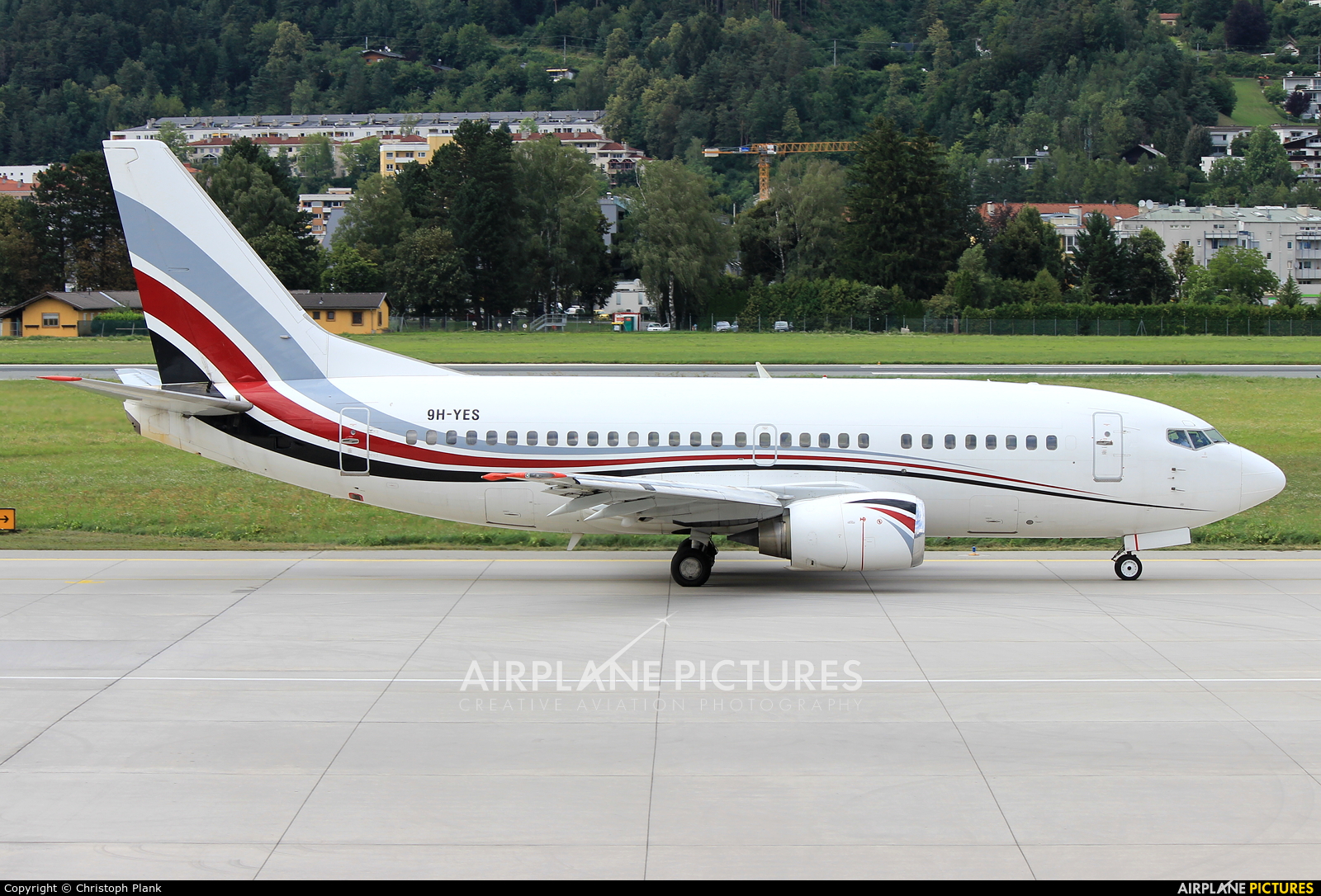 Air X 9H-YES aircraft at Innsbruck