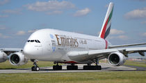A6-EOZ - Emirates Airlines Airbus A380 aircraft